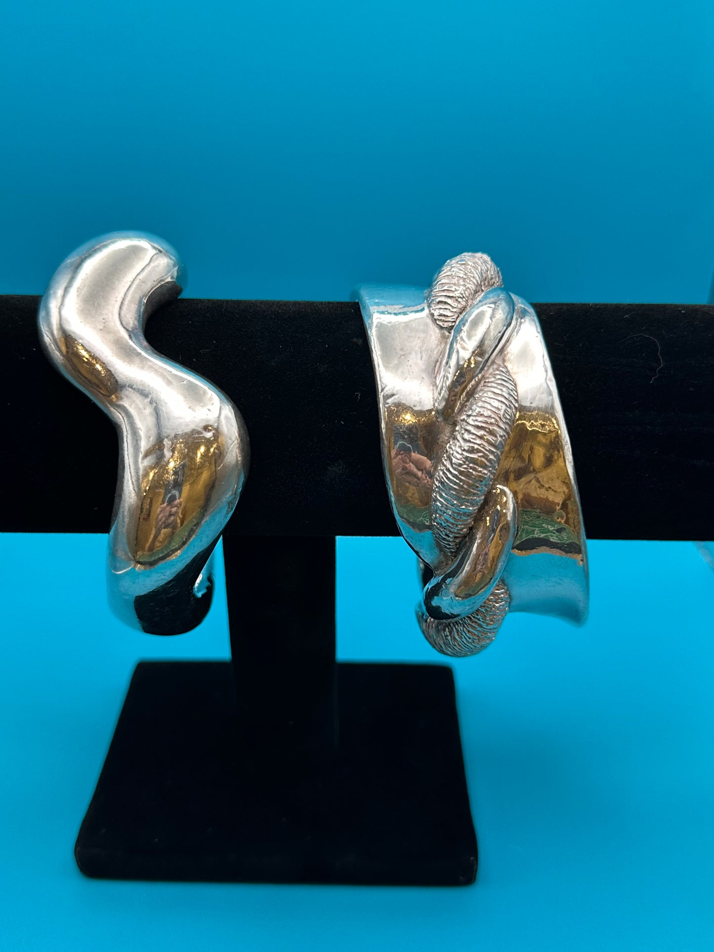 Chunky Silver Fashion Bracelet