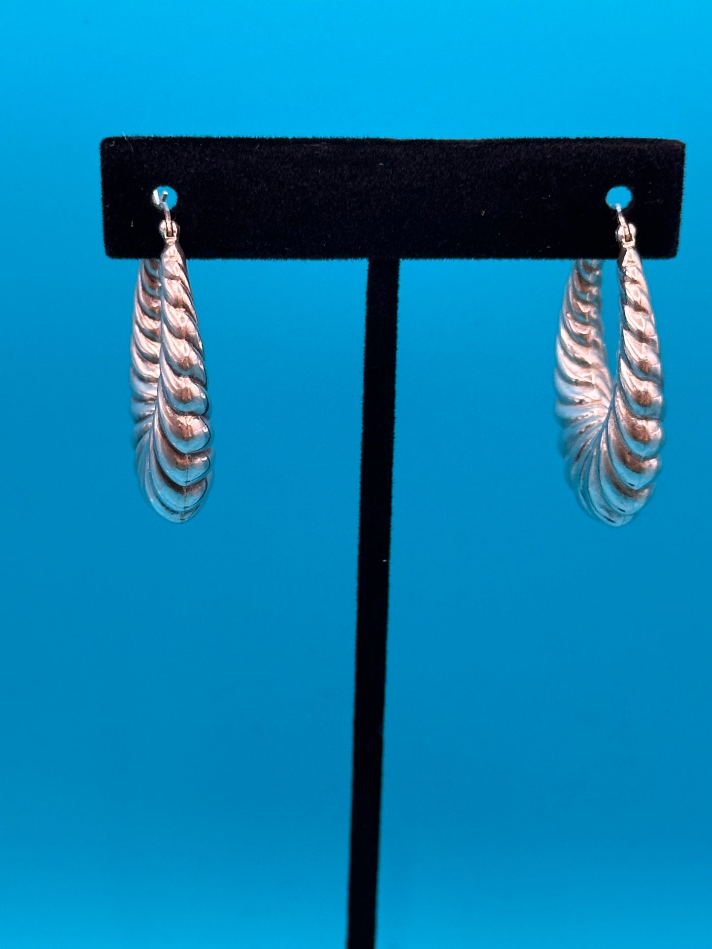 Lovely hoop earrings