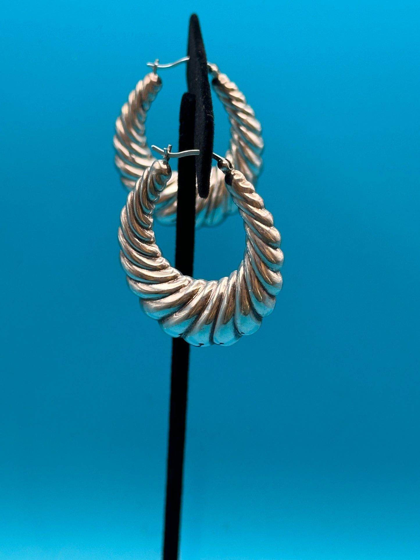 Lovely hoop earrings