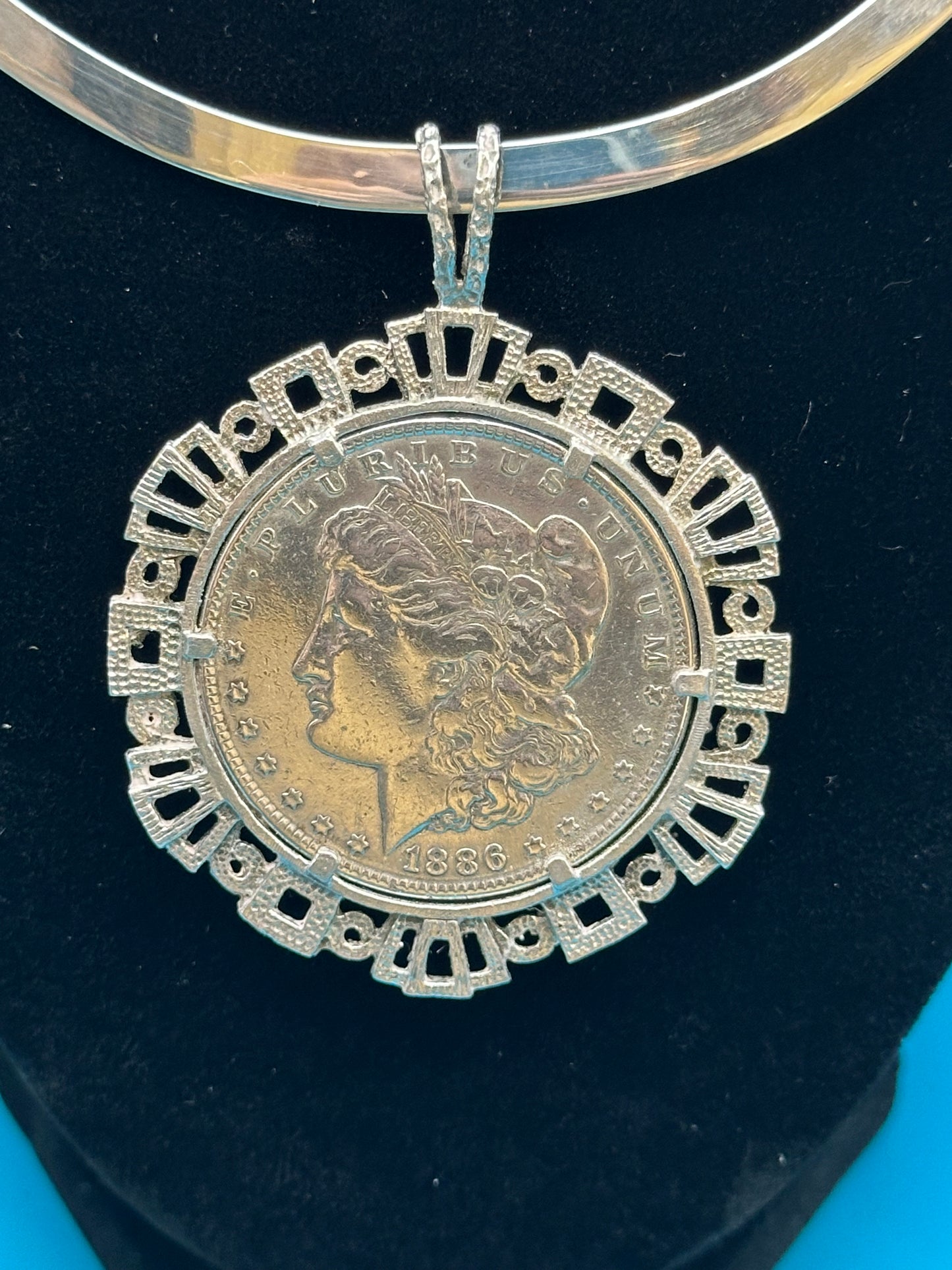 1886 Morgan silver dollar, Philadelphia mint