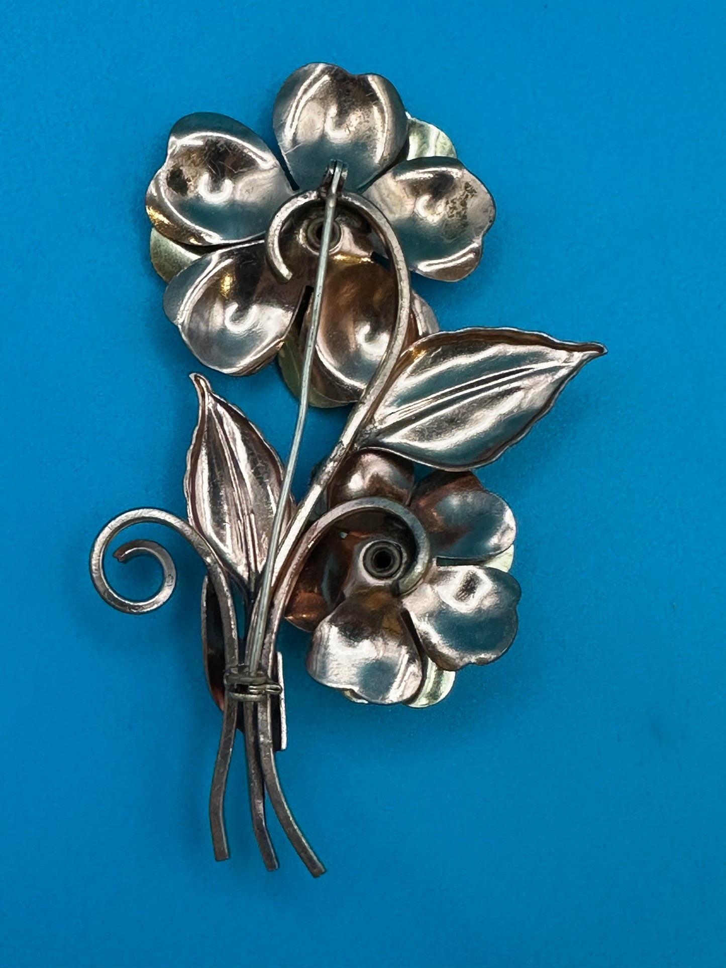 Vintage flower brooch