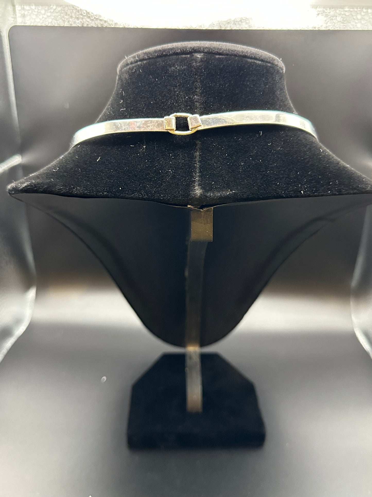 Solid mexican silver necklace