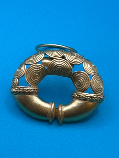 Pre-Columbian style clip