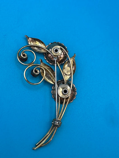 Vintage Harry Iskin brooch