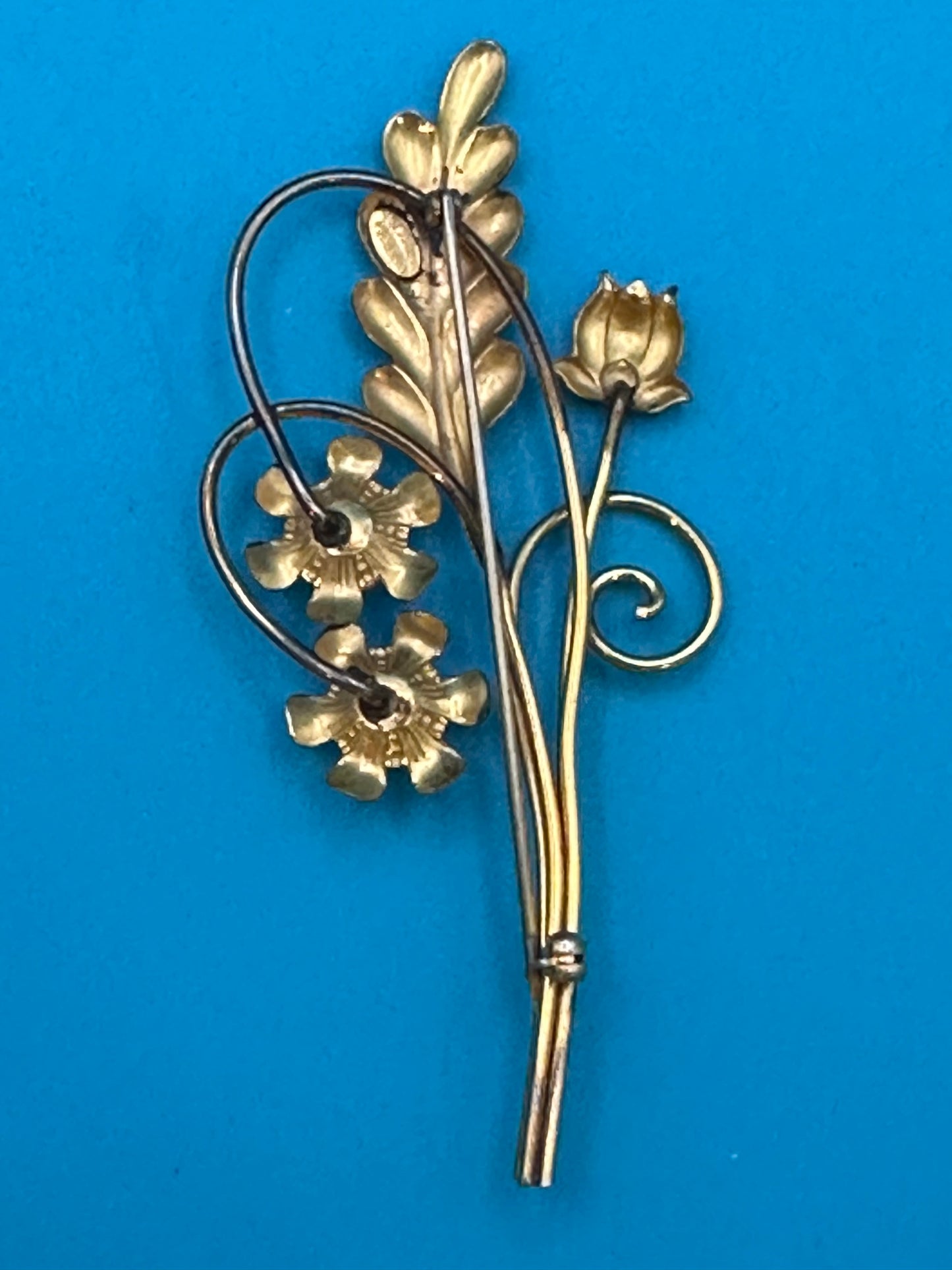 blue crystal flower