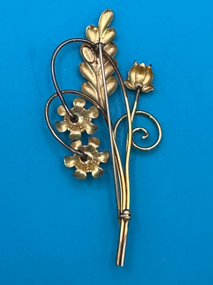 blue crystal flower